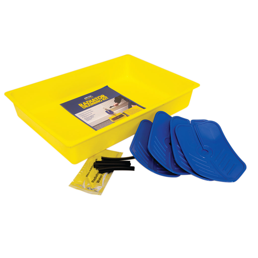 Arctic Hayes Radiator Drain Down Kit DT1 Entire Kit Outside Tray