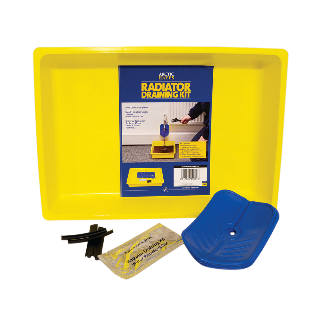Arctic Hayes Radiator Drain Down Kit DT1 Entire Kit Stood Up View