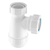 McAlpine E10 Bottle Trap White 32mm