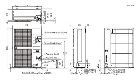 Fujitsu VRF Outdoor Units - J-IV Series
