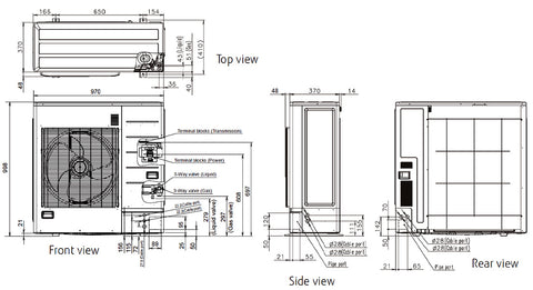 Fujitsu VRF Outdoor Units - J-IVS Series