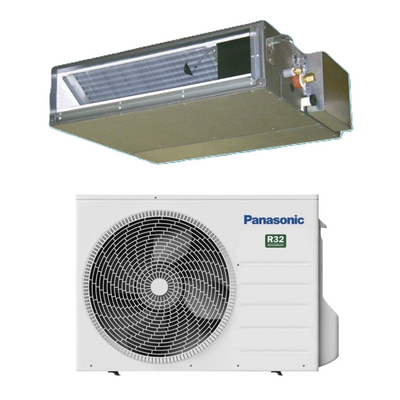 Panasonic Low Static Pressure Hide-Away Air Conditioning System 2.5kW - R32-Panasonic-Oceanair