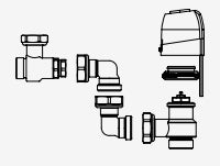 Panasonic Aquarea Air Smart Motorised 2 Way Valve For Wall Mounted Fan Coils PCZ-V20687-Panasonic-Oceanair