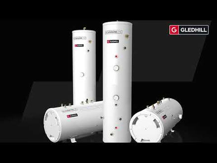 Gledhill ES 200L Direct Vented Cylinder Inc G3 Kit SESINPDR200