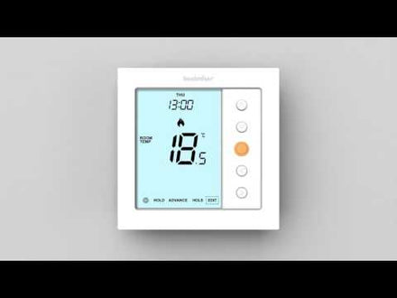 Heatmiser Edge UFH Programmable Room Thermostat 230V White