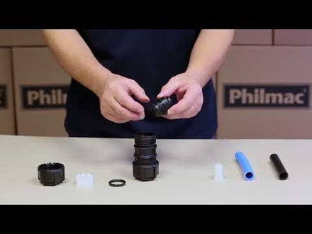 Philmac 1033 Transition Coupler UTC 15-21mm X 25mm 3/4”