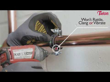 Talon Rubber Lined Clip 20mm x 25mm (Sold as Singles)