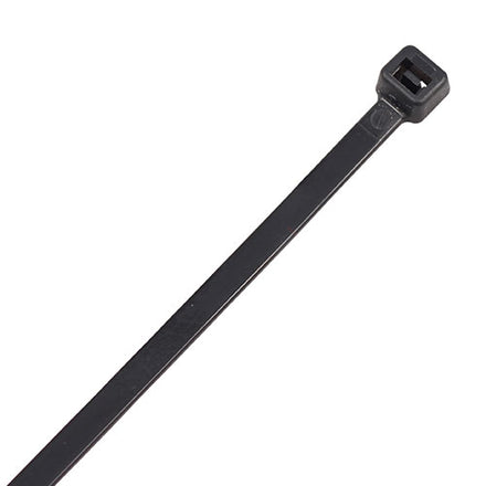 Timco Cable Ties Black (100 Pack) 48300CTB Single Tie