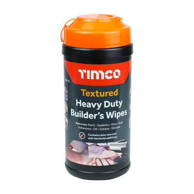 Timco Textured Heavy Duty Builders Wipes HDSCRUB Tub