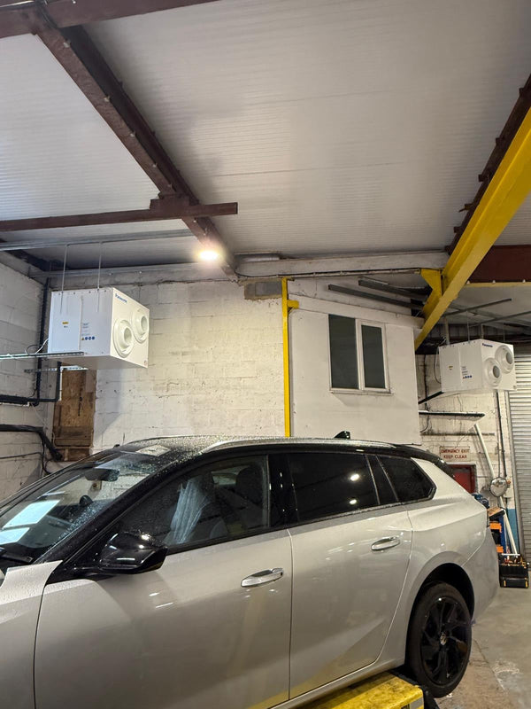 Full Air Conditioning Installation at a Busy Car Garage – A Case Study