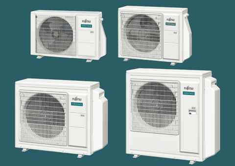 Fujitsu Airstage 2 Unit to 5 Unit Multi-Split Condensers - R32