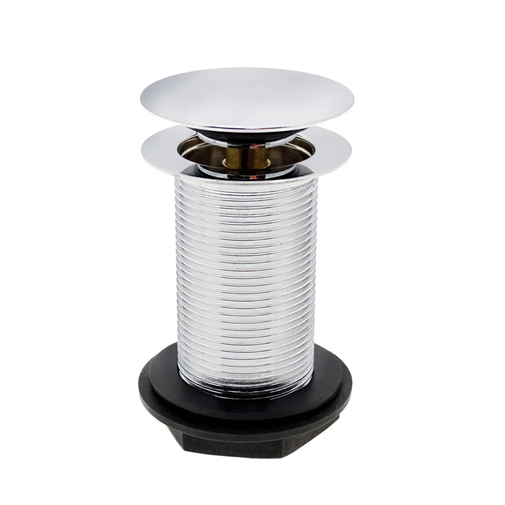 Embrass Peerless 201317 Mushroom Clicker 1 1/4" Unslotted Basin Waste Chrome-Embrass Peerless-Oceanair