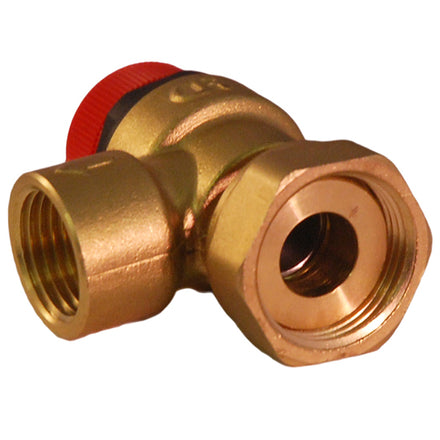Altecnic Caleffi Pressure Relief Valve 3/4" Loose Nut X 1/2"-Advanced Water Company Ltd-Oceanair