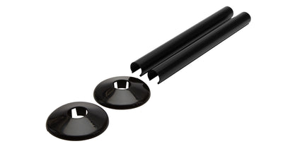 Talon Snappit Radiator Tail Pipe Covers and Collars Black 200mm ACSNB/K2