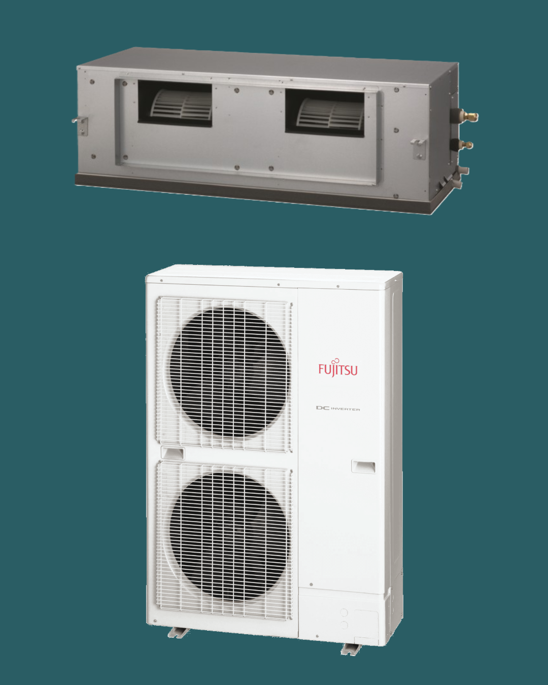 Fujitsu Airstage High Static Pressure Duct - R410A-Fujitsu Airstage-Oceanair