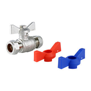 Navigator 28mm Butterfly Dual Handle Ball Valve BFBDBV-28-NAVIGATOR MSL LTD-Oceanair
