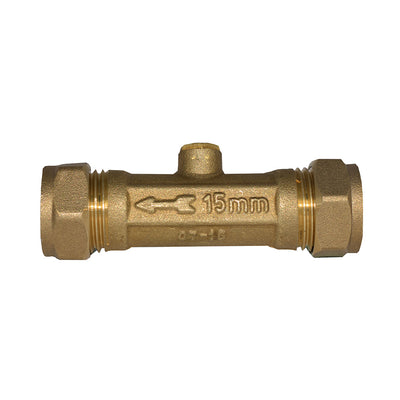 Navigator Brass Compression Double Check Valve 15mm DZR BFDCV-15