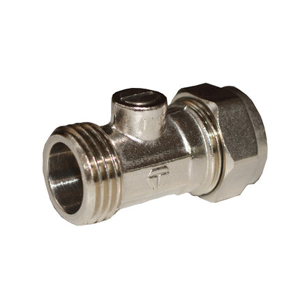 Navigator Brass Flat Faced Isolating Valve 15mm BFIVFF-15