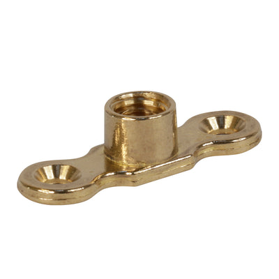 Brass Female Backplate M10 CLBPF-10