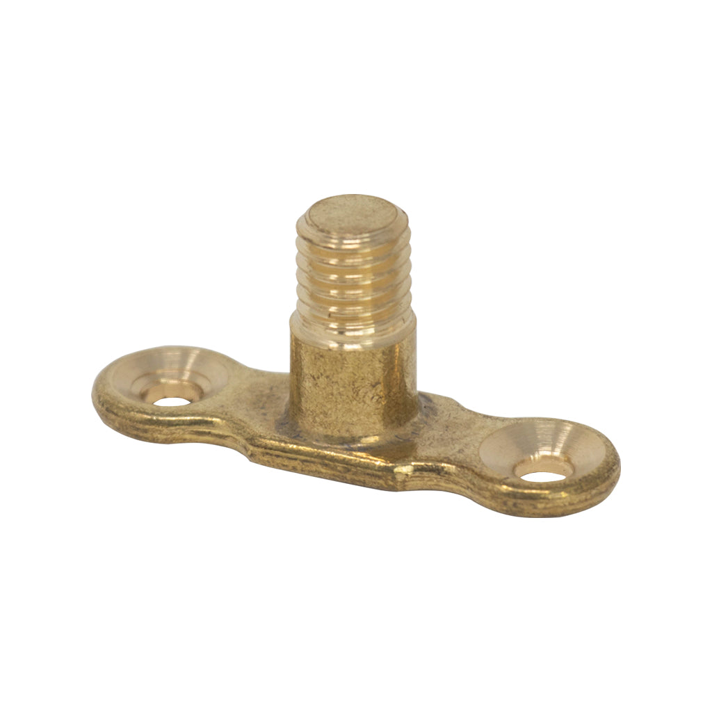 Brass Male Backplate M10 CLBPM-10
