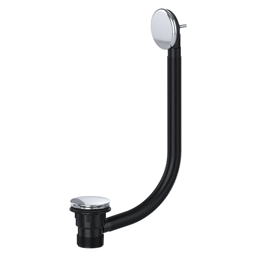 Viva 1 1/2" Clicker Combination Bath Waste Chrome 40mm CWB02