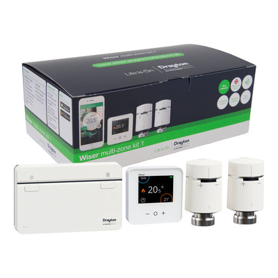 Drayton Wiser Multi-Zone Kit 1 Channel WV714R9K0902 - Smart Thermostat Multi-Zoning Kit - SCHNEIDER ELECTRIC CONTROLS UK LTD - Oceanair