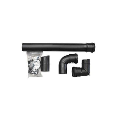 Ideal Logic High Level Flue Outlet Kit 60mm Black 208178 - High Level Flue Outlet Kit - IDEAL BOILERS LIMITED - Oceanair