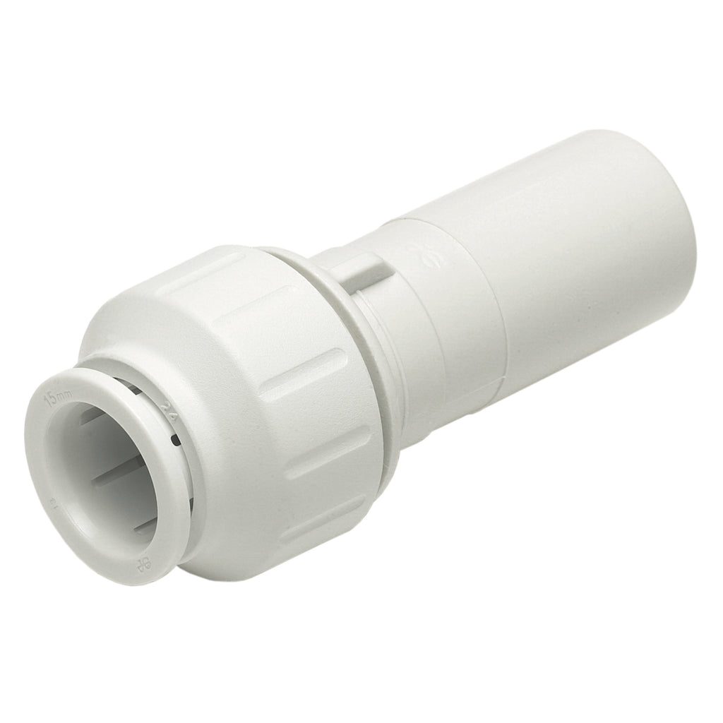 JG Speedfit Push-Fit Reducer White 15mm x 10mm - Reducer - RELIANCE WORLDWIDE CORPORATION (UK) LTD - Oceanair