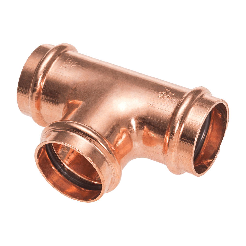 Conex Banninger B Press Copper Equal Tee 28mm P5130 02828028 - B Press Equal Tee - CONEX UNIVERSAL LIMITED - Oceanair