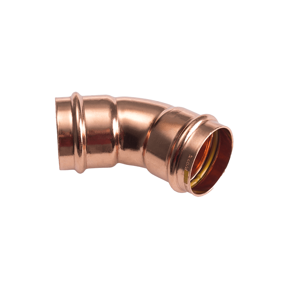 Conex Banninger B Press Copper Gas 45 Degree Obtuse Elbow 22mm PG5041 0220000 - B Press Gas Elbow - CONEX UNIVERSAL LIMITED - Oceanair
