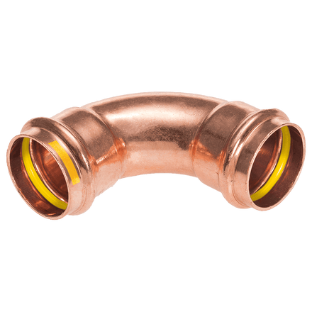Conex Banninger B Press Copper Gas 90 Degree Equal Elbow 28mm PG5002 0280000 - B Press Gas Elbow - CONEX UNIVERSAL LIMITED - Oceanair