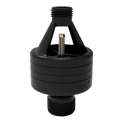 Hotun Dry Trap Tundish Black 15mm x 22mm  - Tundish - ADVANCED WATER COMPANY LTD - Oceanair