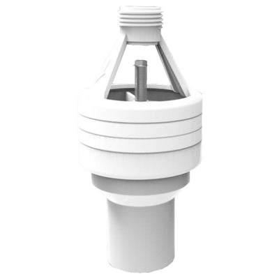 Hotun Hiflo Dry Trap Tundish White 15mm x 32mm  - Tundish - ADVANCED WATER COMPANY LTD - Oceanair