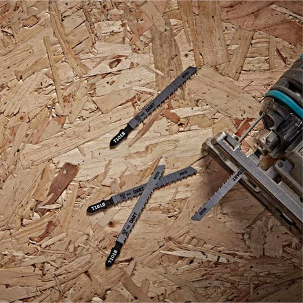 Dart T101BR Wood Cutting Jigsaw Blades 100mm (Pk 5) DJB13-Dart Tools Group-Oceanair