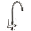 Bristan Dune Monobloc Sink Mixer Tap Stainless Steel DU SNK SS-Bristan-Oceanair