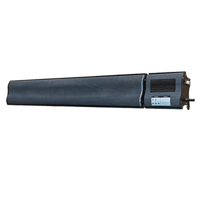 i-warm Strata Smart Infrared Tower/Bar Heater 2400w (1540mm) Black-Radiant Heat 360-Oceanair