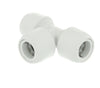 Hep2O Plastic Push-Fit Equal Tee White 28mm-Wavin Uk Ltd (Via Nmbs)-Oceanair