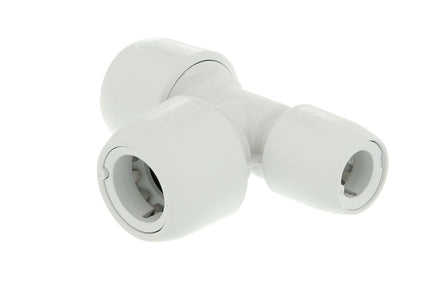 Hep2O Plastic Push-Fit Reducing Tee White 22mm x 15mm x 22mm-Wavin Uk Ltd (Via Nmbs)-Oceanair