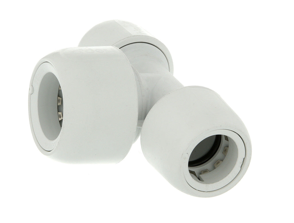 Hep2O Plastic Push-Fit Reducing Tee White 15mm x 15mm x 22mm HD18/22W-Wavin Uk Ltd (Via Nmbs)-Oceanair
