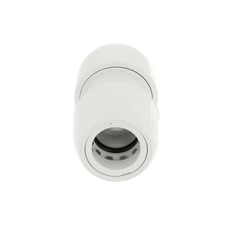 Hep2O Plastic Push-Fit Equal Coupler 15mm White-Wavin Uk Ltd (Via Nmbs)-Oceanair