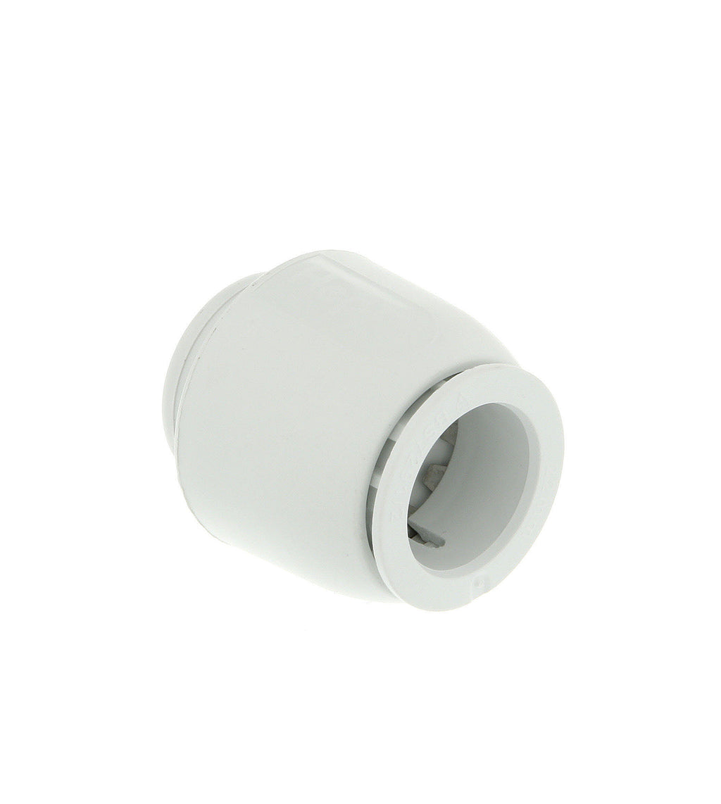 Hep2O Plastic Push-Fit Stop End 15mm White HD62/15W-Wavin Uk Ltd (Via Nmbs)-Oceanair