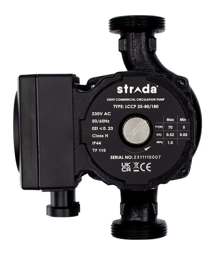 Strada LCCP 25-80/180 Light Commercial Circulation Pump-Advanced Water Company Ltd-Oceanair