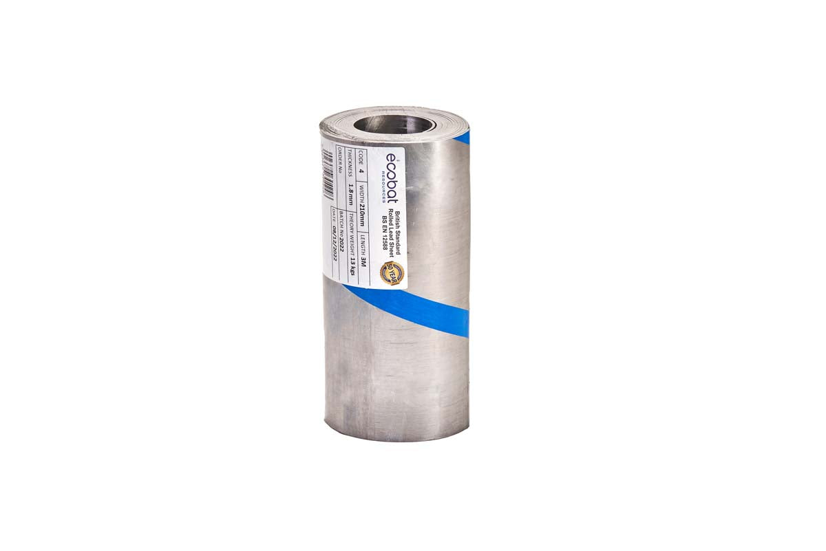 Ecobat Code 4 Lead Flashing 6m X 150mm Roll 18kg 41506 – Oceanair