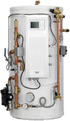 Ideal Logic Air DHW Pre-Plumbed Slimline Cylinder 180L 1 Zone 236204-Ideal Boilers Limited-Oceanair