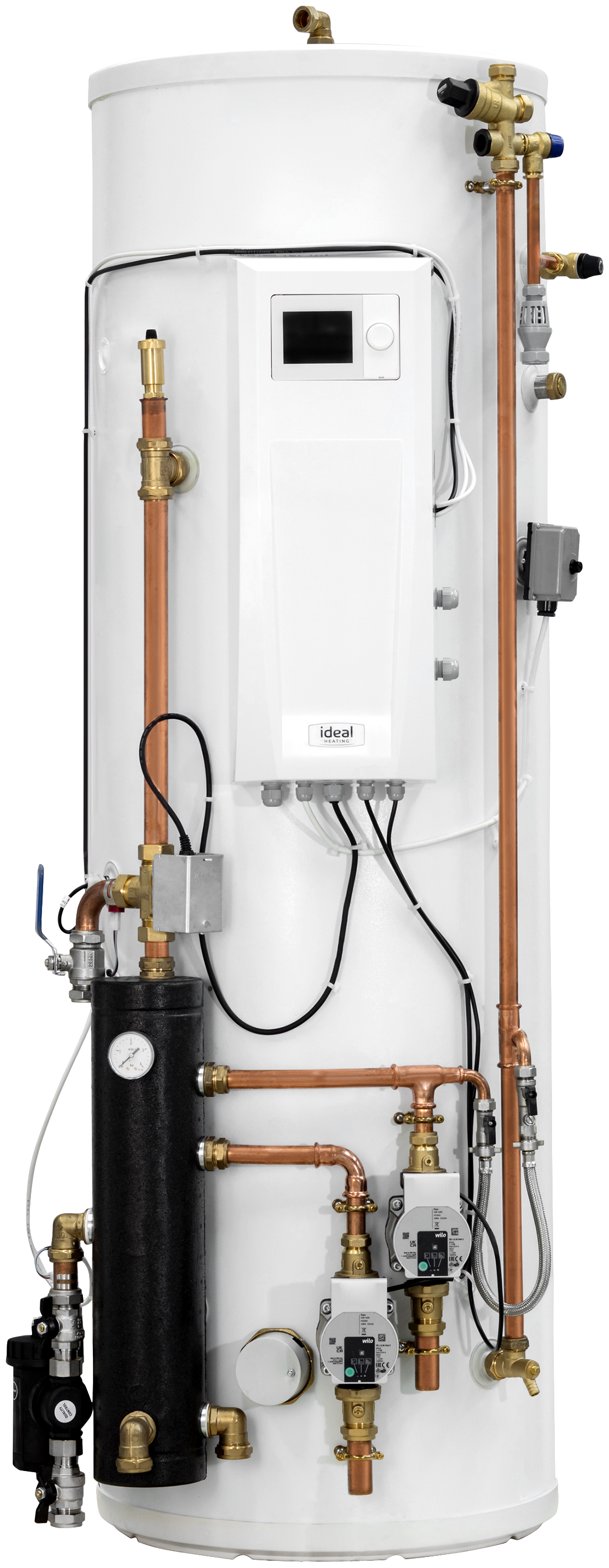 Ideal Logic Air DHW Pre-Plumbed Cylinder 300L 2 Zone 236202 – Oceanair