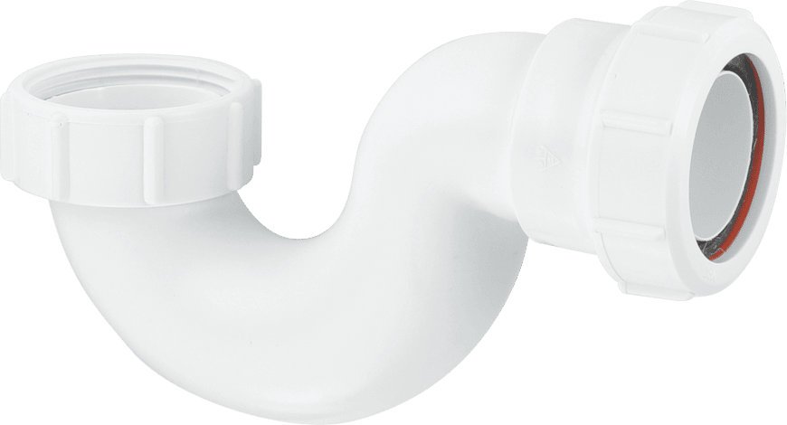 McAlpine Q10 Bath Trap White 40mm x 19mm Seal
