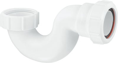 McAlpine Q10 Bath Trap White 40mm x 19mm Seal-Mcalpine & C0 Ltd-Oceanair