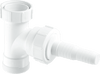 McAlpine Swept Tee with Single Appliance Nozzle 1 1/2" x 1 1/2" x 3/4" V33L-Mcalpine & C0 Ltd-Oceanair