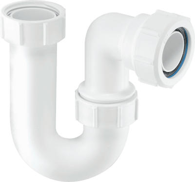McAlpine Swivel P Trap White 40mm SC10-Mcalpine & C0 Ltd-Oceanair