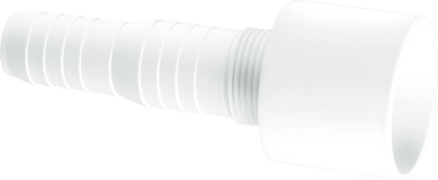 McAlpine WMF3 Straight Nozzle 1 1/2" White 40mm
